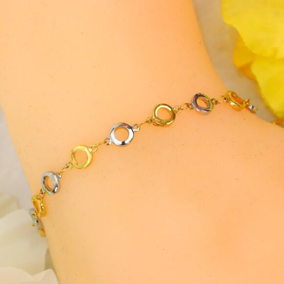 Minimalist Anklet, Sleek & Modern Design, Women’s Fashion, YC110377-A - Picture 5 of 10